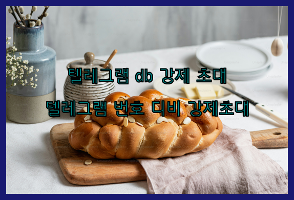 텔레그램 그룹 db 강제초대 프로그램